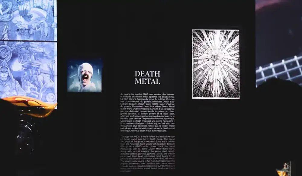 Bluu Suuperstar for "Metal" Exhibition at the Philharmonie de Paris