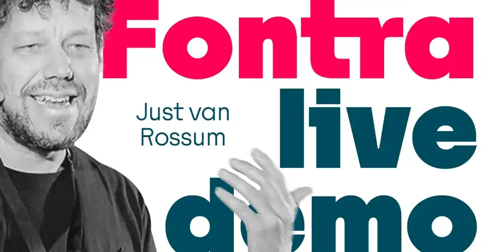 Fontra Live Demo + Q&A