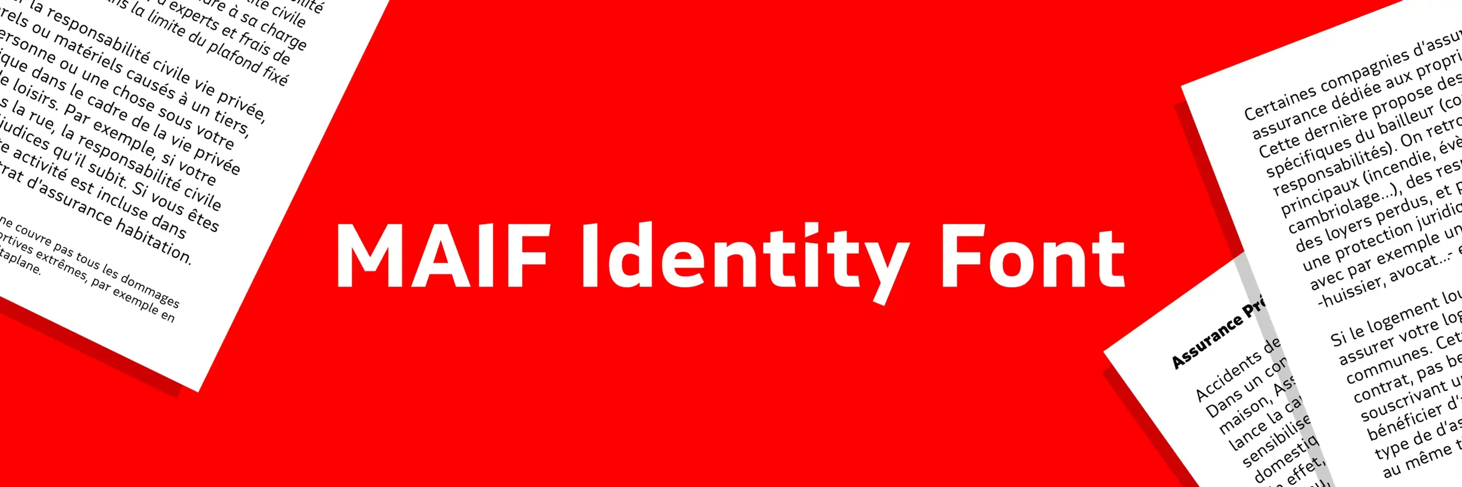 Maif Identity Font